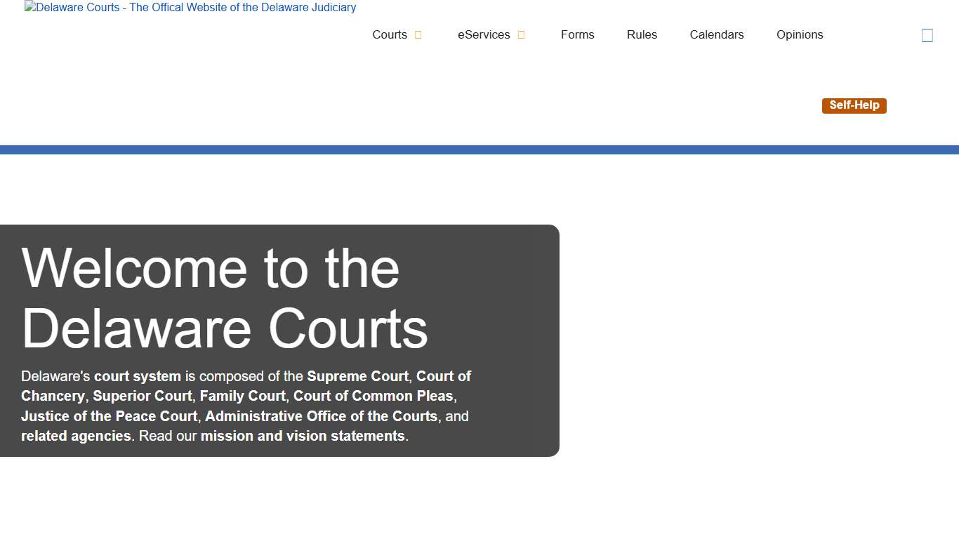 Delaware Courts - State of Delaware